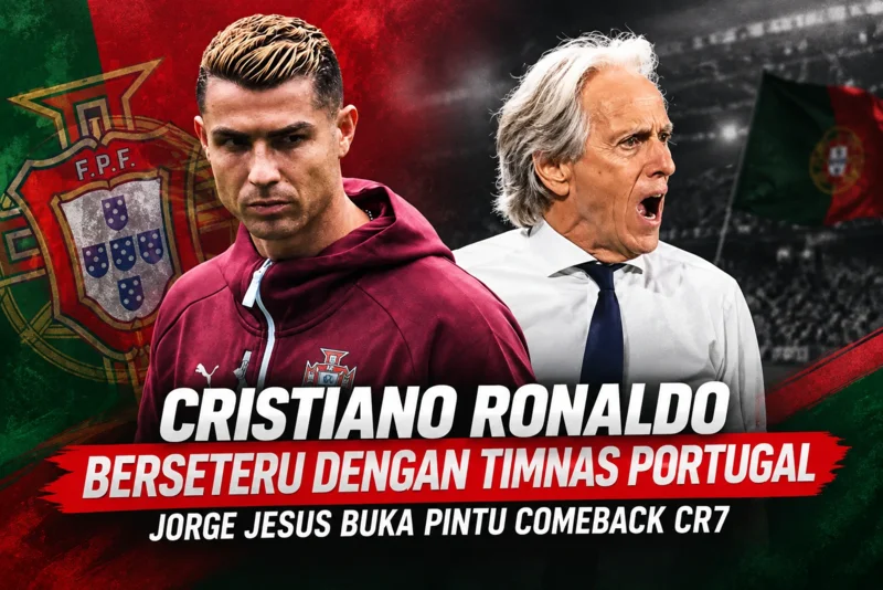 Cristiano Ronaldo Berseteru dengan Timnas Portugal, Jorge Jesus Buka Pintu Comeback CR7.webp